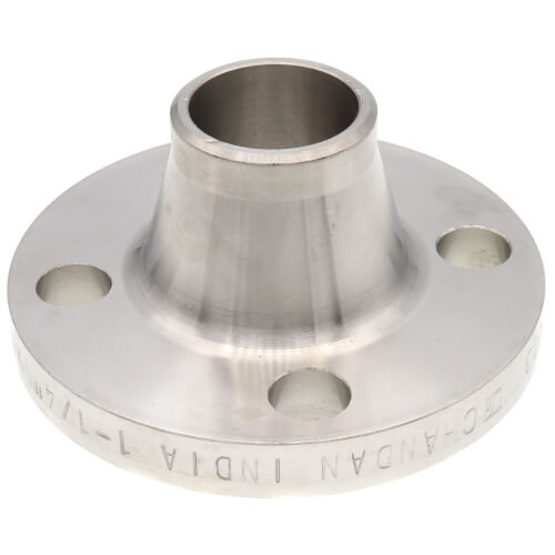 MERIT BRASS Merit Brass A45140L-20 Raised Face Weld Neck Flange 150 lb 1-1/4 in