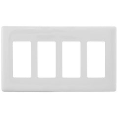 HUBBELL Hubbell Premise Wiring NPS264W 4-gang Decorator Wallplate