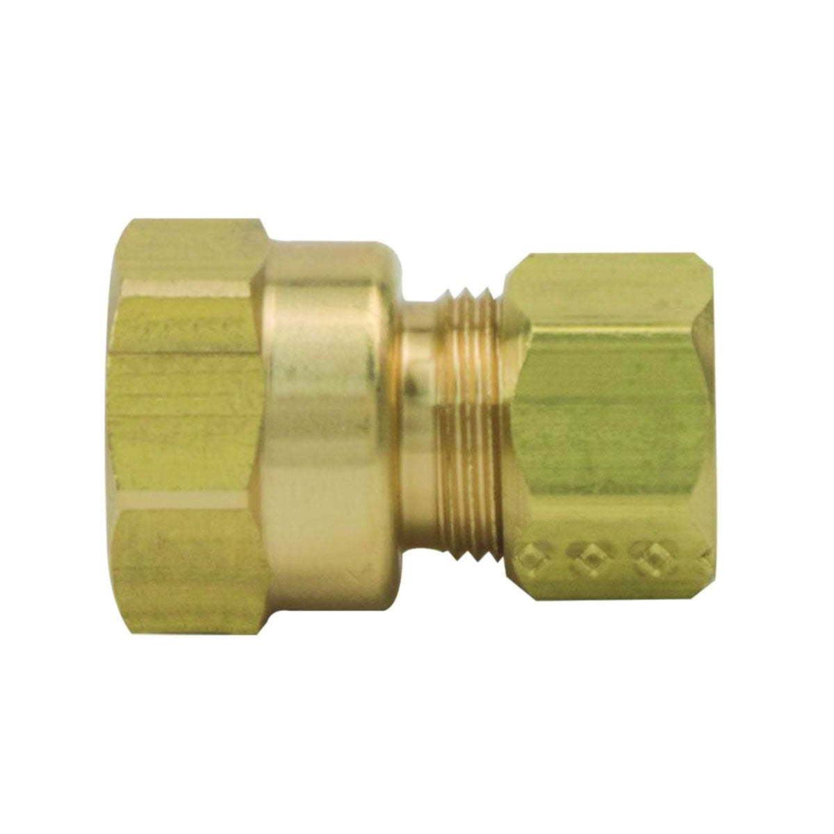 BRASSCRAFT Brasscraft 66-6-6X Compression Adapter 3/8 in Brass