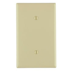 LEVITON Leviton Telcom 80719-I Blank Wallplate Single Gang Ivory