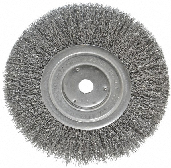 WEILER Weiler 93630 7 Inch Crimped Wheel Brush Carbon Steel