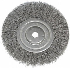 WEILER Weiler 93630 7 Inch Crimped Wheel Brush Carbon Steel