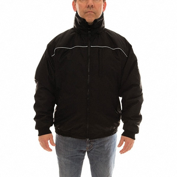 TINGLEY Tingley J26113.LG Rain Jacket Large Black Polyester