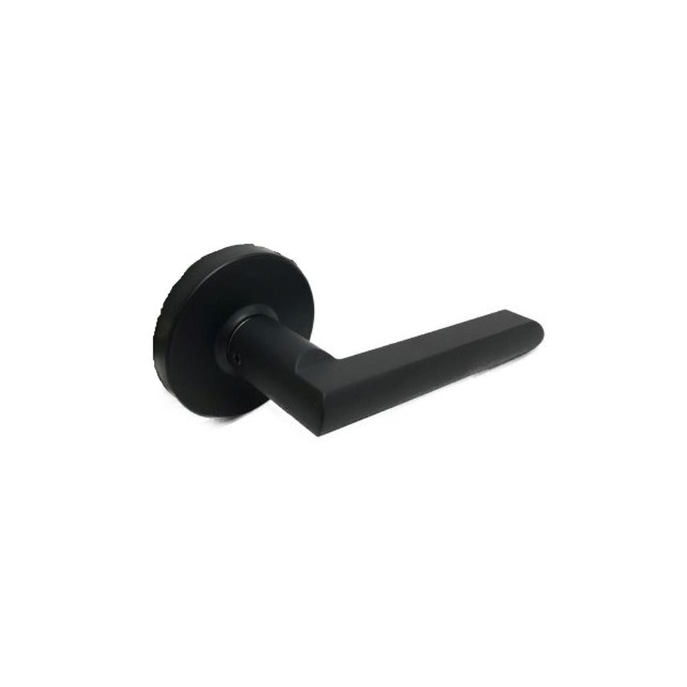 PAMEX Pamex FLS904 Onyx Lever Half Dummy Lockset Matte Black