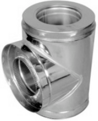 HART & COOLEY HART & COOLEY 6TLCT 6-Inch All Fuel Vent Tee with Tee Cap