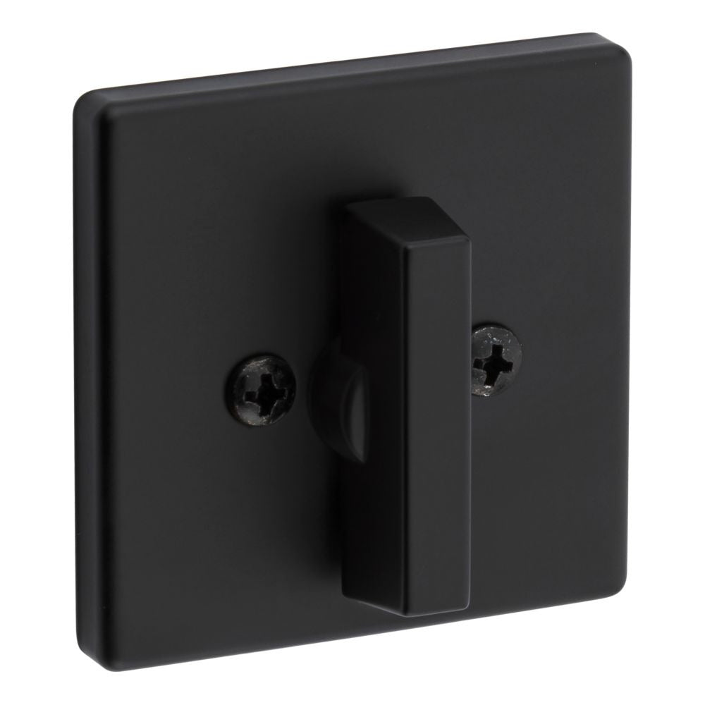 KWIKSET Kwikset 663SQT-514.DS Square Deadbolt Matte Black