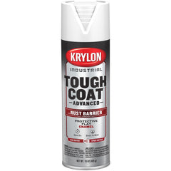 KRYLON Krylon K00909008 Rust-preventive Spray Paint Flat White 15 Oz
