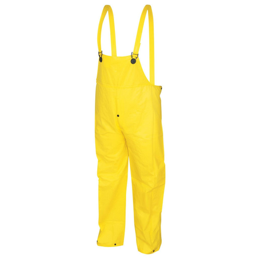 MCR SAFETY Mcr Safety 300BPX2 Rain Bib Overalls 2XL Nylon Pvc