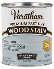 RUST-OLEUM Rust-oleum 297425 Varathane Fast Dry Wood Stain Bleached Blue Qt