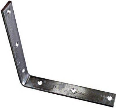 NATIONAL HARDWARE National Mfg N220-236 Galvanized Corner Brace 8x1-1/4 in 5-pack