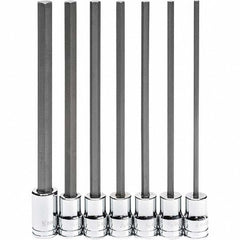GEARWRENCH Gearwrench 82537 Hex Bit Socket Set 3/8 Drive 7 Pc