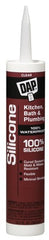 DAP Dap Inc 8648 Kitchen Bath Silicone Sealant Clear 9.8 Oz