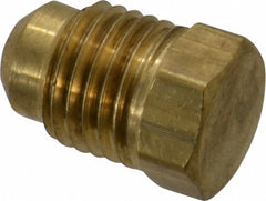 PARKER Parker 639F-4 Brass Flared Tube Plug 1/4 in 45 Degree