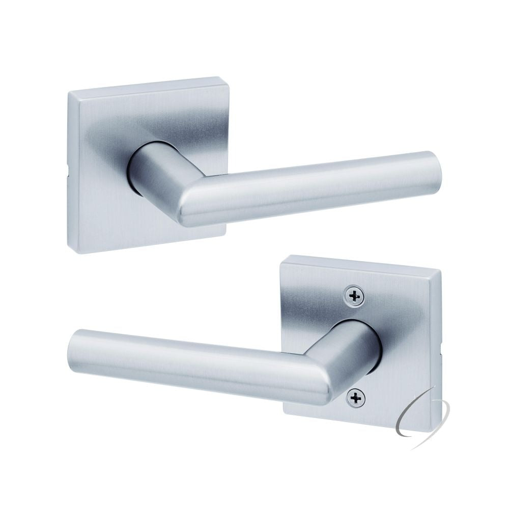 KWIKSET Kwikset 720MILSQT-26D Milan Passage Lever Satin Chrome