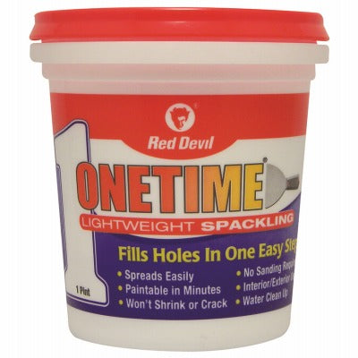 RED DEVIL Red Devil Inc 548 Lightweight Spackling Pint Compound