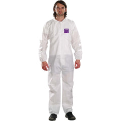 ANSELL Ansell WH15-S-92-100-08 Disposable Coveralls 4XL Sms