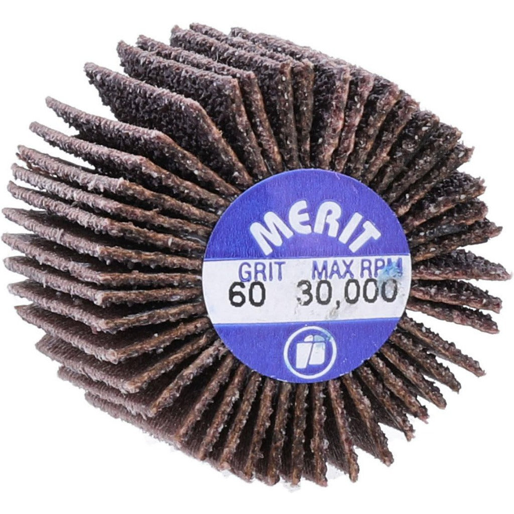 MERIT Merit Abrasives 08834131008 Mounted Flap Wheel 60 Grit
