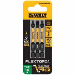 DEWALT Dewalt Accessories DWAF2TX20IR3 T20 Impact Bit 3 Pack