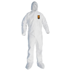 KLEENGUARD Kleenguard 49123 Disposable Coveralls Large Sms Zipper