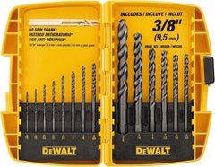 DEWALT Dewalt Accessories DW1162 Black Oxide Drill Bit Set 14pc