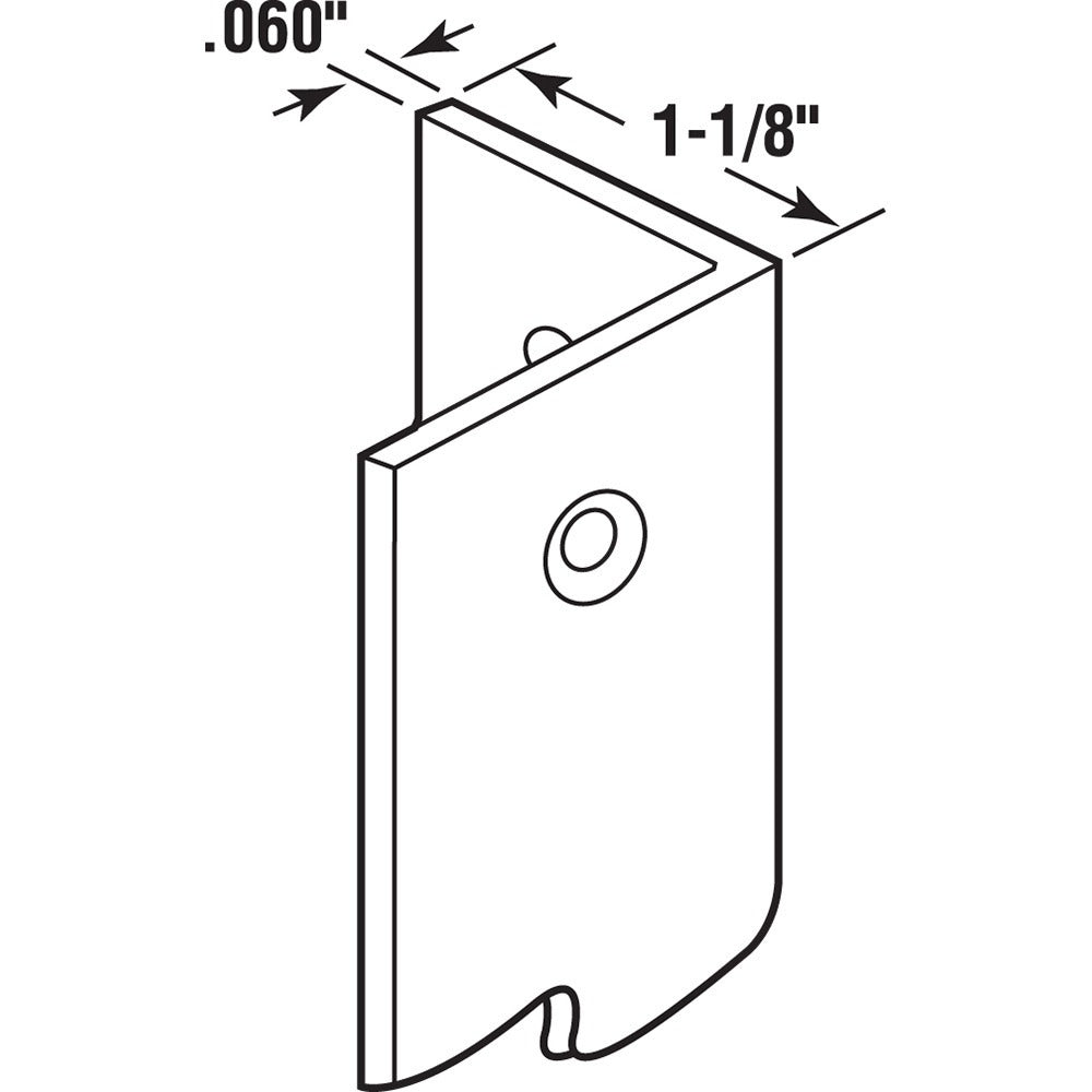 PRIME-LINE Prime-Line MP9130 Corner Shield Perforated 1-1/8 in x 48 in (5 Pack)