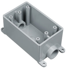 ABB INSTALLATION PRODUCTS Abb E981DFN-CTN Pvc Field Service Continuous Box 1/2 in