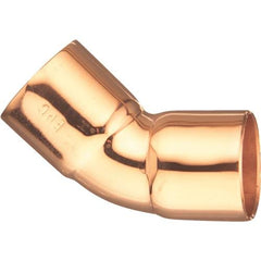 NIBCO Nibco W01340D 1/2 In. CxC 45 Deg. Copper Elbow (1/8 Bend)