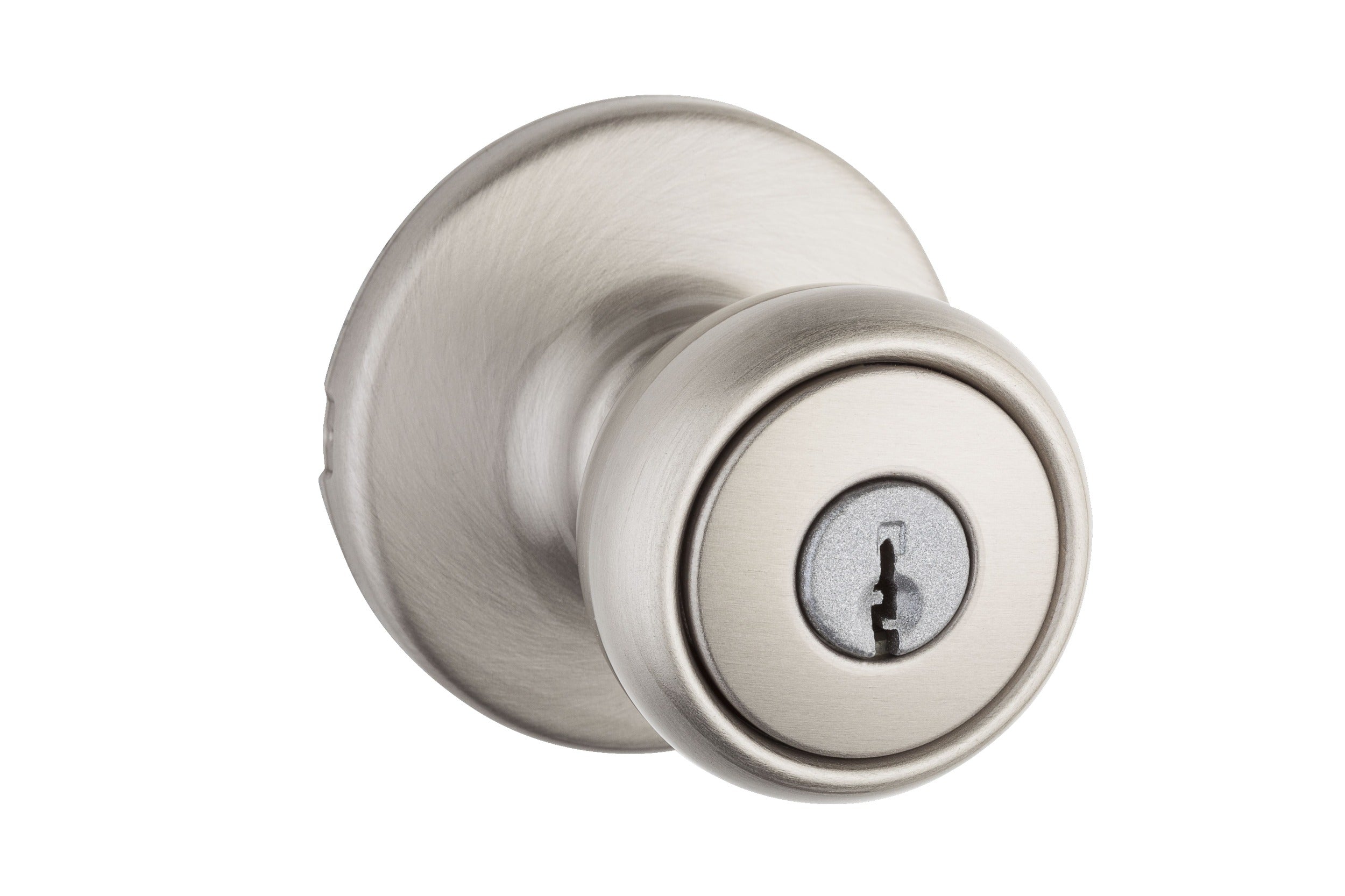 KWIKSET Kwikset 400T-15 Tylo Knob Entry Door Lock Satin Nickel