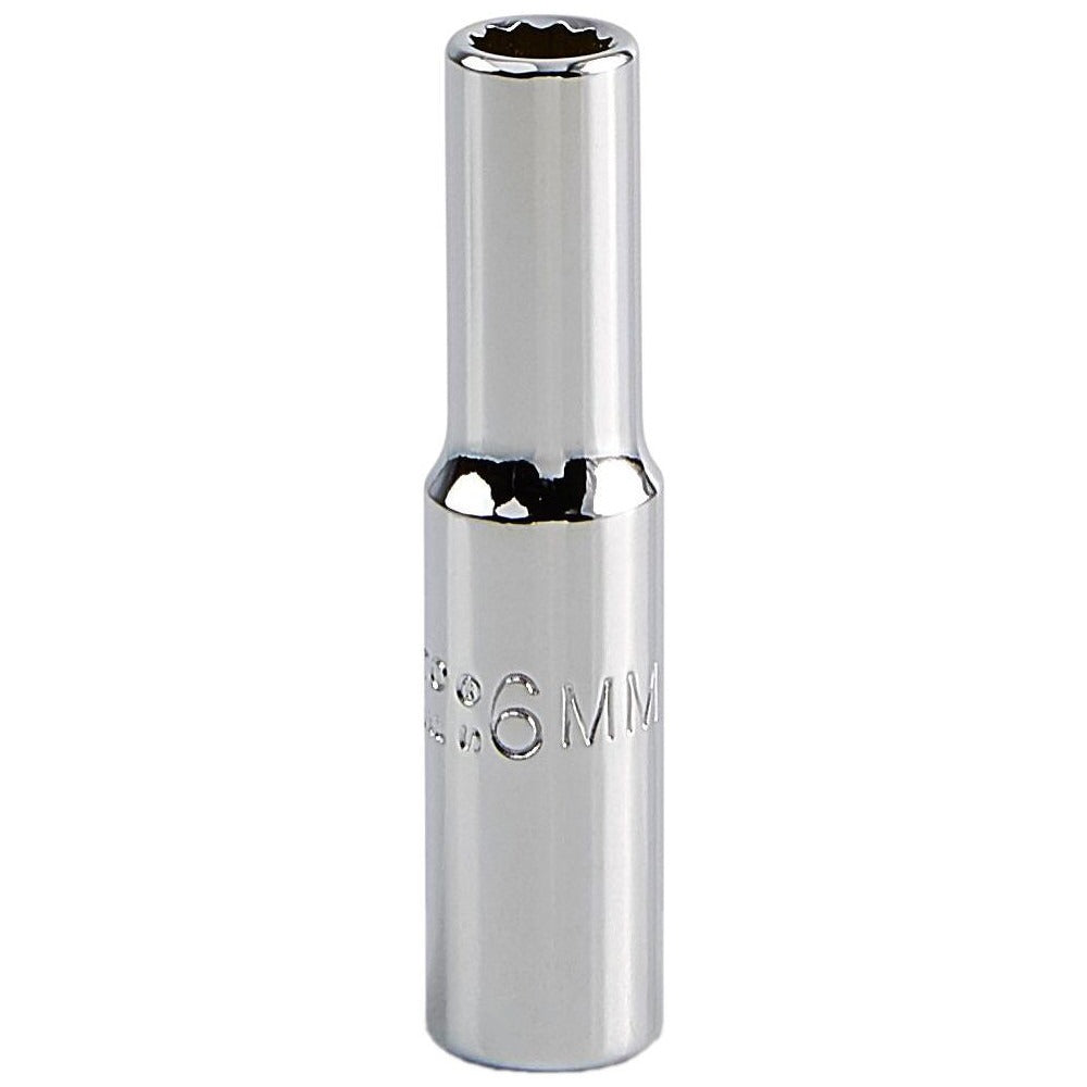 PROTO Proto J4706LTM Deep Hand Socket 6mm 12-point 1/4 Dr