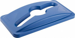 RUBBERMAID Rubbermaid 1788372 Recycling Lid 23 Gal Blue Slim Jim