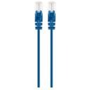 INTELLINET Intellinet 742146 Cat6 Slim Boot Patch Cord 3 Foot Blue