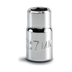 PROTO Proto J4707M 6-point Hand Socket 7mm 1/4 Drive