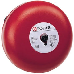 POTTER ELECTRIC SIGNAL Potter Electric Signal pba-246 Ac Powered Bell 6 Inches