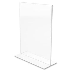 DEFLECTO Deflecto DEF69201 Stand Up Sign Holder Bottom Load Portrait 8.5 x 11