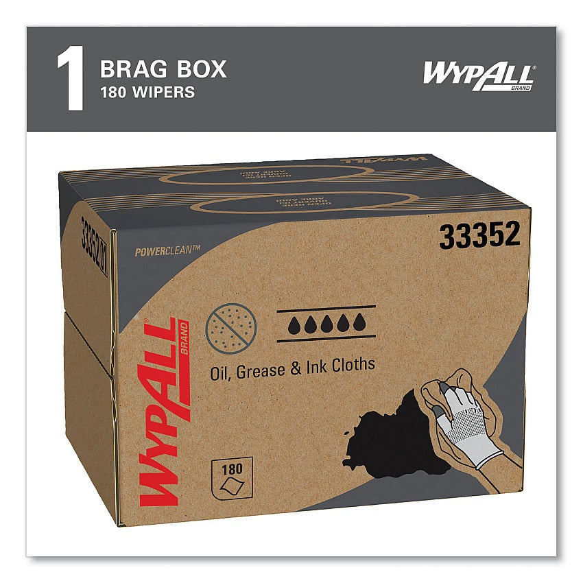 WYPALL Wypall 33352 Dry Wipe Meltblown (12 in x 16 3/4 in / 180 pack)