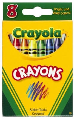 CRAYOLA Crayola Llc 52-3008 Crayons Tuck Box 8 Count