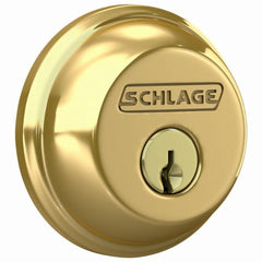SCHLAGE Schlage Lock Co B60N605 Single Cylinder Deadbolt Grade 1