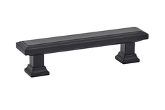 EMTEK Emtek 86300US19 Geometric Rectangular Cabinet Pull Flat Black