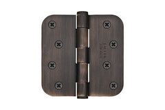 EMTEK Emtek 91034US10B 4x4 Steel Hinge Pair Oil Rubbed Bronze