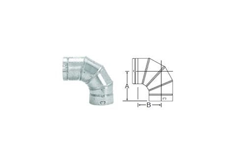 SELKIRK Selkirk 5RV-EL90 RV 90 Degree Adjustable Elbow (5 inch/90 Degree) 105230