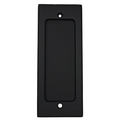 EMTEK Emtek 2215US19 Modern Rectangular Flush Pull Flat Black