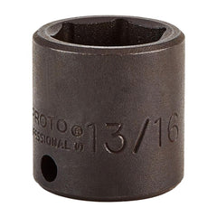 PROTO Proto J7226H Impact Socket 3/8 in Drive 13/16 in 6-point