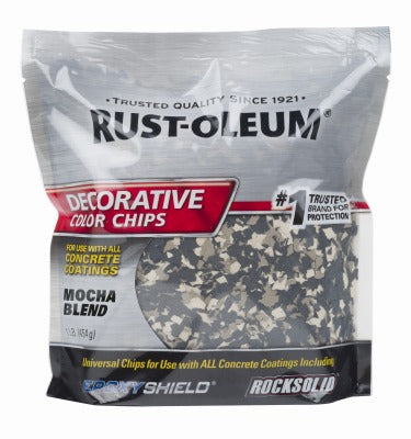 RUST-OLEUM Rust-oleum 301238 Decorative Color Chip Mocha Blend 6 Pack
