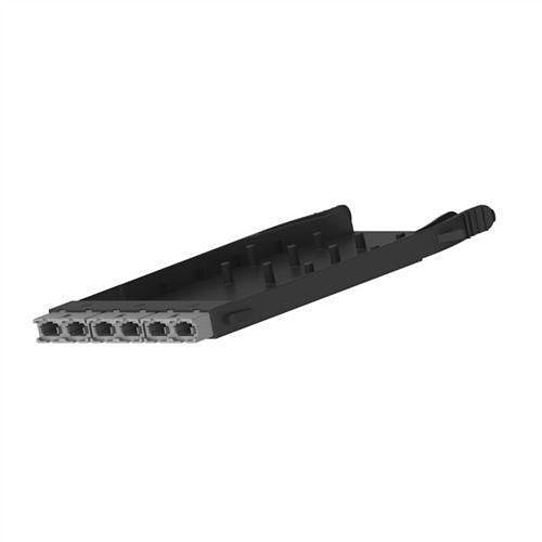 PANDUIT Panduit FHMP-6-BCG Hd Flex Mpo Fiber Adapter Panel