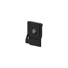 DELTANA Deltana DKMV4U19 Modern Door Knocker with Viewer Black