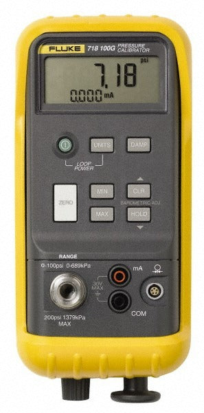 FLUKE Fluke FLUKE-718 30US Pressure Calibrator 30 Psi 24 Ma