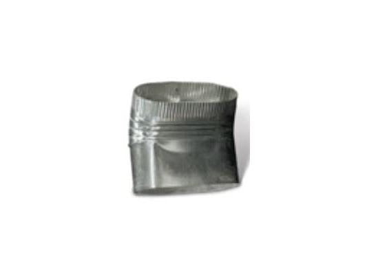 LUKJAN Lukjan ox5206 45 Degree Oval Elbow Duct Fitting 6 Inch