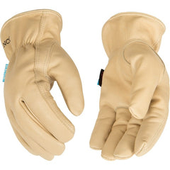 KINCO Kinco 398HKP-M HydroFlector Lined Water-Resistant Premium Grain Cowhide Driver Gloves M 1 Pr