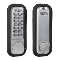 LOCKEY Lockey 2210SN Mechanical Keyless Deadbolt Satin Nickel