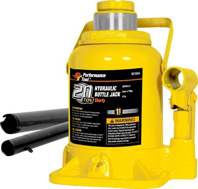 PERFORMANCE TOOL Wilmar Corporation W1644 Shorty Bottle Jack 20 Ton